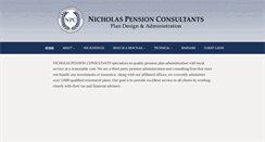 Desktop Screenshot of nicholaspension.com